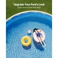 thumbnail image 4 of VEVOR Pool Liner, 33ft Round Pool Liner, Uinbead Style, Durable Vinyl Pool Liner, Standard Gauge, 52in Wall Height, Pool Liner Replacement for Steel Sided Above-Ground Swimming Pools, 4 of 9