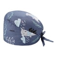 thumbnail image 1 of Tuque Unisexe Imprimée pour Médecins, Confortable et Respirante, Style Bonnet de Travail, Design Classique pour Usage Décontracté à la Maison, 1 of 2