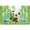 A, variant on LUUFILx Cute Panda Background Cartoon Bamboo Panda Birthday Banner Decorated with Panda Birthday Party Supplies for Birthday Party