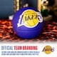 thumbnail image 4 of Minipelota de baloncesto de espuma Franklin Sports NBA Lakers Kids, 14 cm, 4 of 9