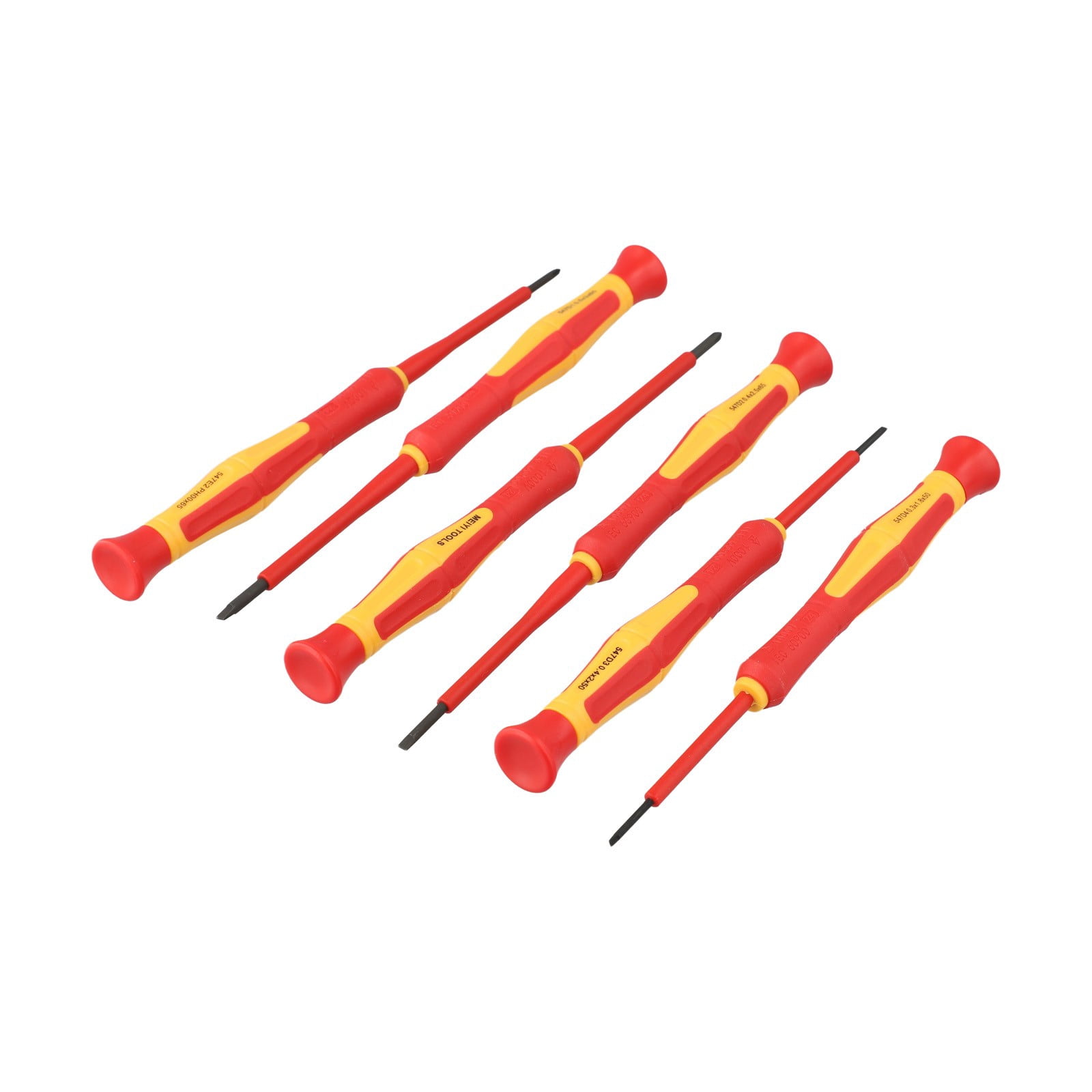 yaaqii 6PCS 1000V Insulated Screwdriver Set Magnetic Tip Electrician repair tool