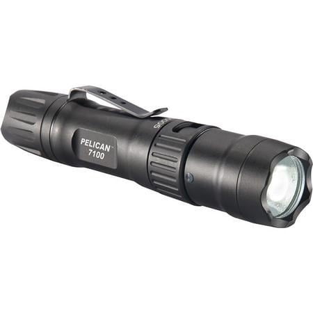 Pelican 7100 Tactical Rechargeable Flashlight 695 Lumens LED Light (Black)