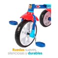 thumbnail image 2 of Triciclo con Barra de Empuje Apache Spidey Azul, 2 of 3