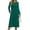 Dark Green, variant on Fantaslook Long Sleeve Midi Dresses for Women Casual Floral Dress Flowy Fall Dresses with Pockets
