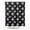 Black, variant on S4Sassy Black Leaves & Anemone Floral Waterproof Bathroom Shower Curtain With Roller Rings Hook-60 x 75 Inch