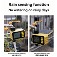 Solar Irrigation Controller Smart Garden Outdoor Faucet, Water Valve