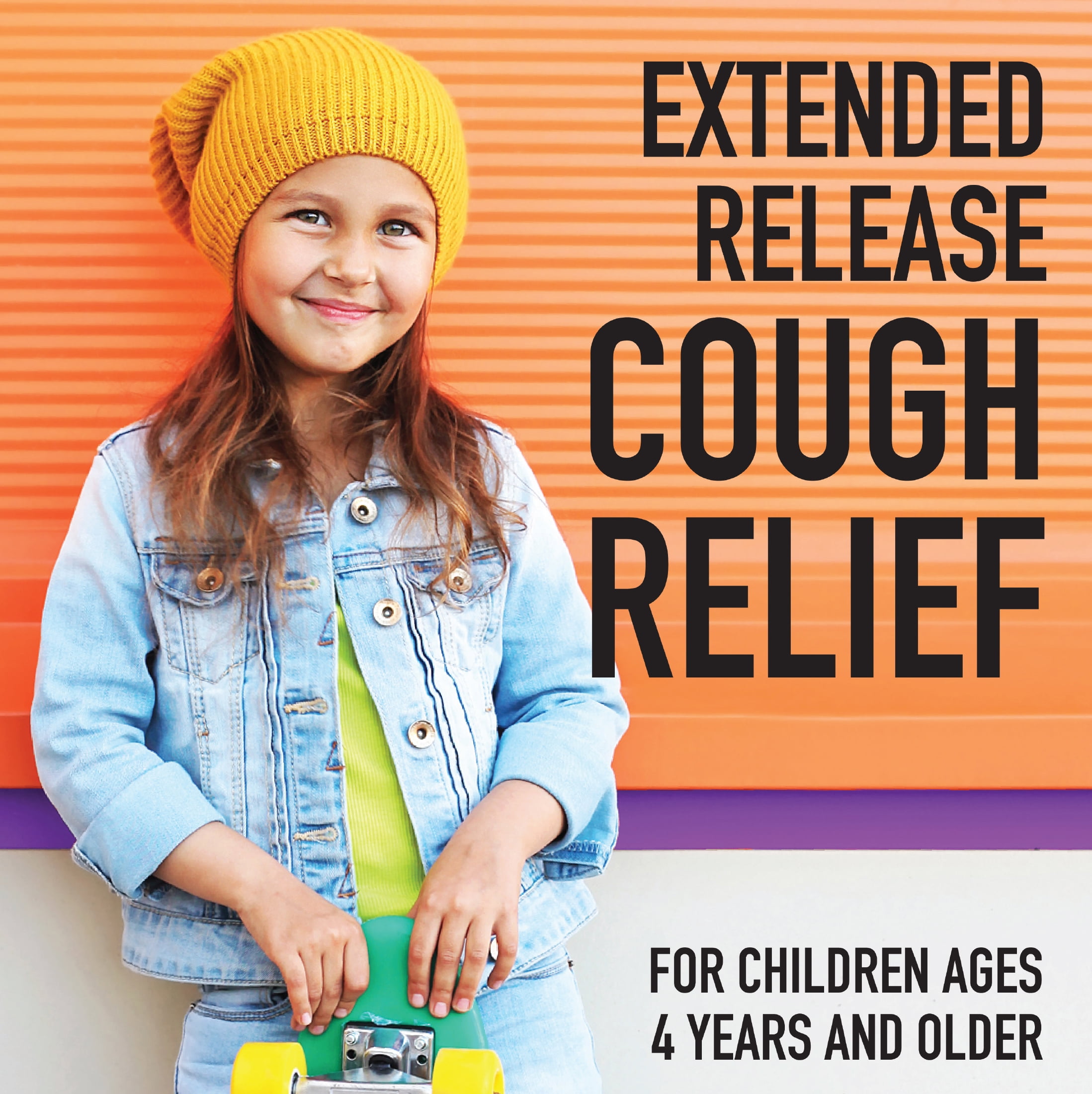 Equate Children's Cough Dextromethorphan Polistirex Extended-Release Oral Solution, Grape Flavor, 5 fl oz