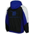 thumbnail image 3 of Men's Starter Blue/Black TRACKHOUSE RACING The Body Check Half-Snap Pullover Jacket, 3 of 4