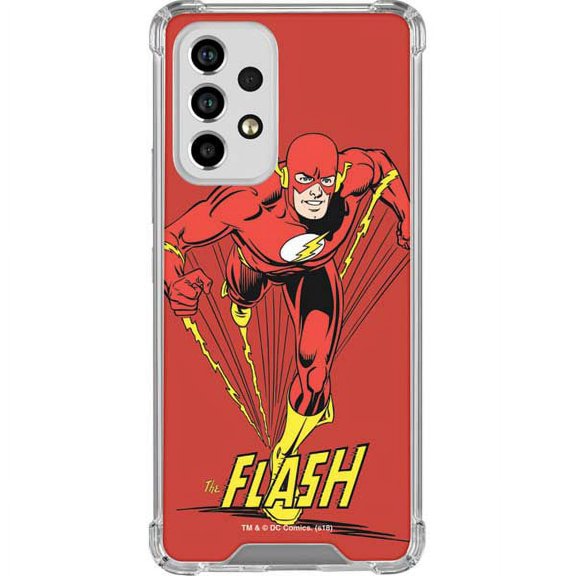 Skinit DC Comics Flash Portrait Galaxy A53 5G Clear Case