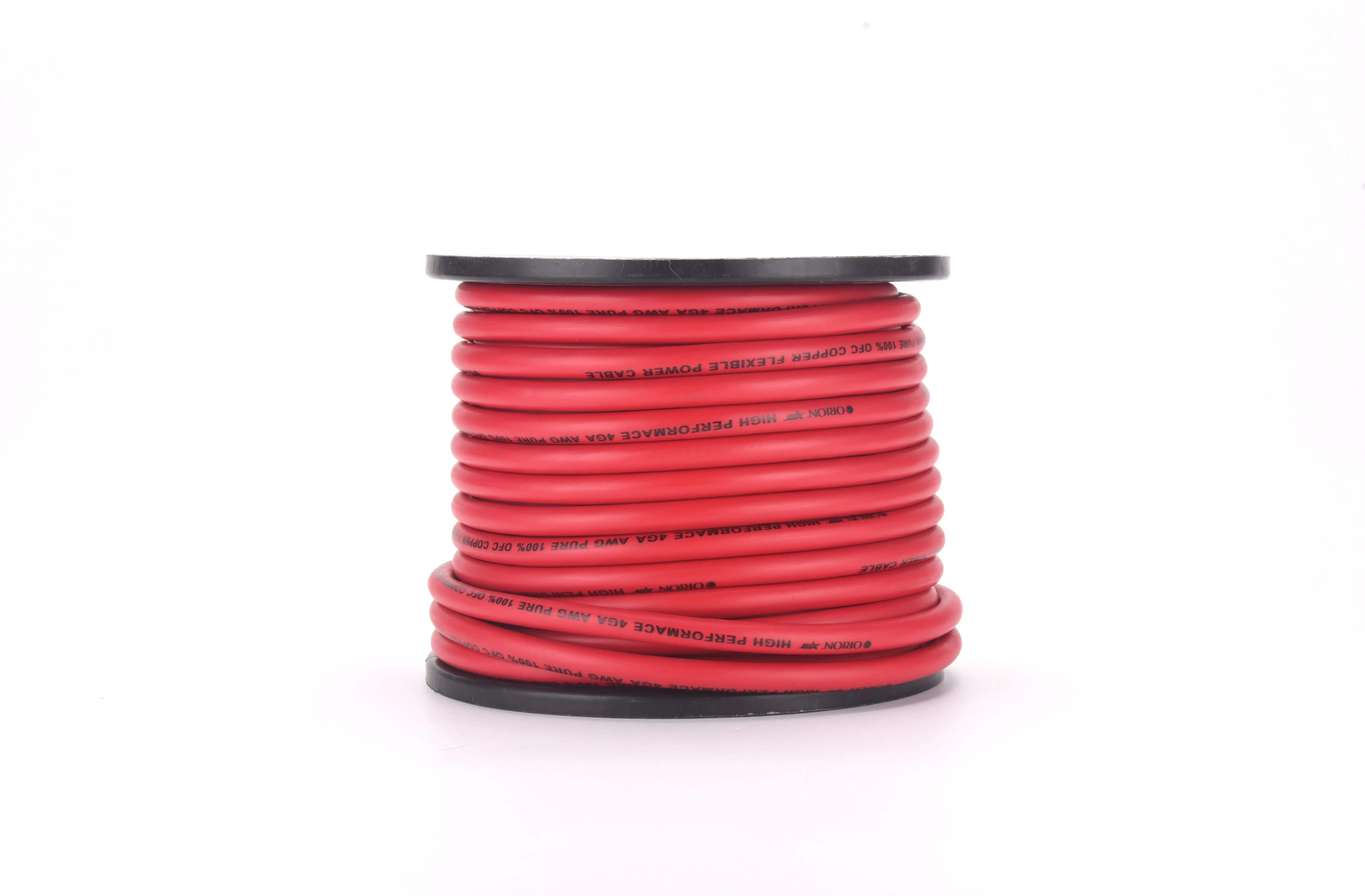 Orion XTR 100% Copper Wire 4 Gauge 100 ft BLUE Jacket