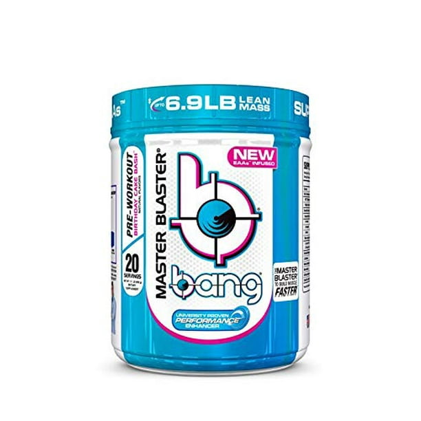Vpx Bang Pre Workout Master Blaster Birthday Cake Bash Servings 640 Gram Walmart Com