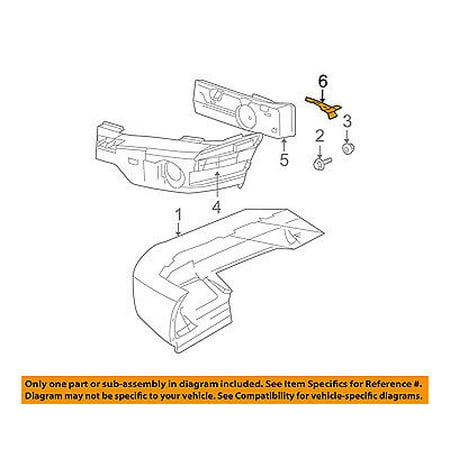 1999 Dodge Durango Front Bumper - Dodge CHRYSLER OEM 04-06 Durango Front Bumper-Bracket 55077780AA