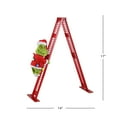 thumbnail image 4 of Mr. Christmas 17 in. Animated Ladder Climbing Grinch, 4 of 4