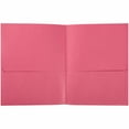 thumbnail image 3 of Oxford Twin-Pocket Folder, Embossed Leather Grain Paper, 0.5" Capacity, 11 x 8.5, Assorted Colors, 25/Box, 3 of 4