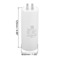 thumbnail image 2 of Uxcell CBB60 70uf Run Capacitor,AC450V 4Pin Double Insert for Motor Star 125x50mm, 2 of 5