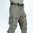 thumbnail image 6 of WTOBBY Men's Military Tactical Work Pants Stretch Multi-Pocket Outdoor Waterproof Down Insulated Pants for Hiking Camping Cold Weather Men's Trousers,Green 2XL, 6 of 8