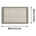 thumbnail image 3 of EGNMCR Outdoor Rug Bathroom Rugs Rugs for Living Room Kitchen Dirt Floor Mat Bathroom Foot Mat Doorstep Floor Mat Water Absorbing And Quick Drying Carpet Foyer carpet, 3 of 6