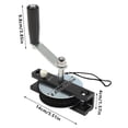 thumbnail image 2 of Auxiliary Oiler Winch Kit Mill Lumber Chainsaw Mill Winch W/ Handle Manual Tool, 2 of 20