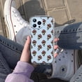 thumbnail image 4 of Skull Rose Clear Case for iPhone 13 Pro Max,Aesthetic Art Design Case for Men Women,Unique Soft Transparent TPU Bumper Case Cover, 4 of 5