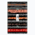 thumbnail image 1 of Metal Light Switch Plate Cover Colorful Safari African Tribal Art Pattern SFR019, 1 of 13