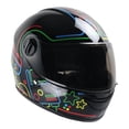 thumbnail image 3 of Casco Ghira Gh-Junior Negro Press Start Cerrado Mica Humo negro XL, 3 of 6