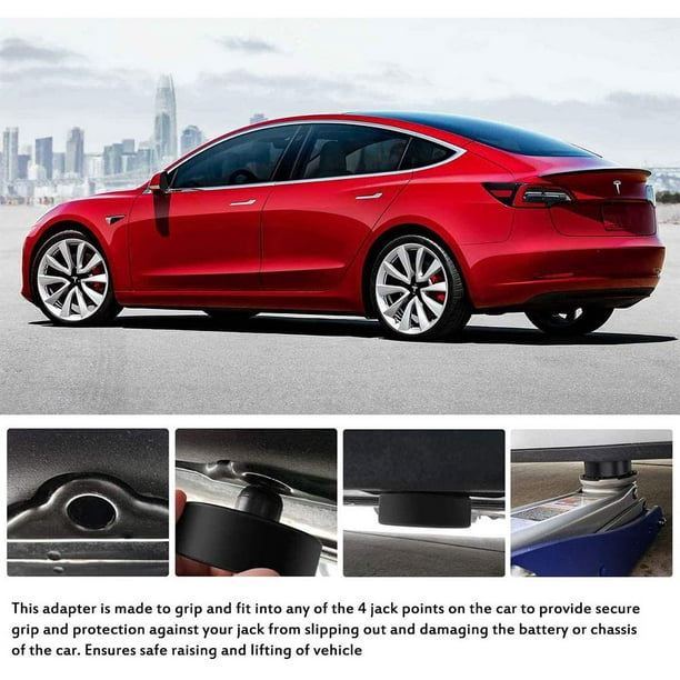 Jack Pad Bloc pour Tesla Model 3/S/X/Y, Coussinet de Levage 4