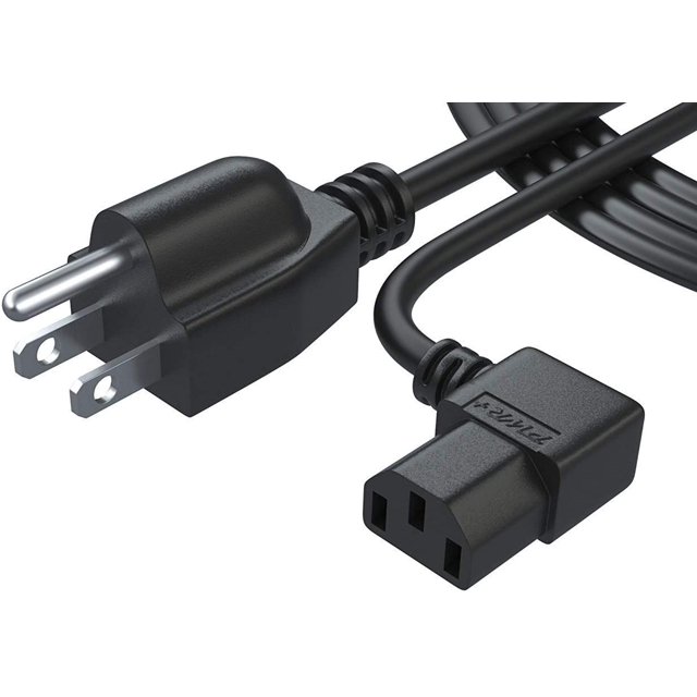 Garra LCD TV Cable de alimentación de CA Cable: Extra largo 0.98 pies Tipo L Adepaton CZDZ-ST71