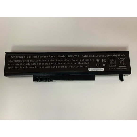 Compatible Acer Gateway 2524264 6501117 6501147 6501164 6501165 6501166 Battery 58Wh