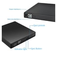 thumbnail image 4 of 1MB USB DVD External Drive CD VCD DVD Player Optical Drive Writer for PC Desktop Computer Writer CD-RW Burners Writer Reader dvd ,Easy to Install, 4 of 4