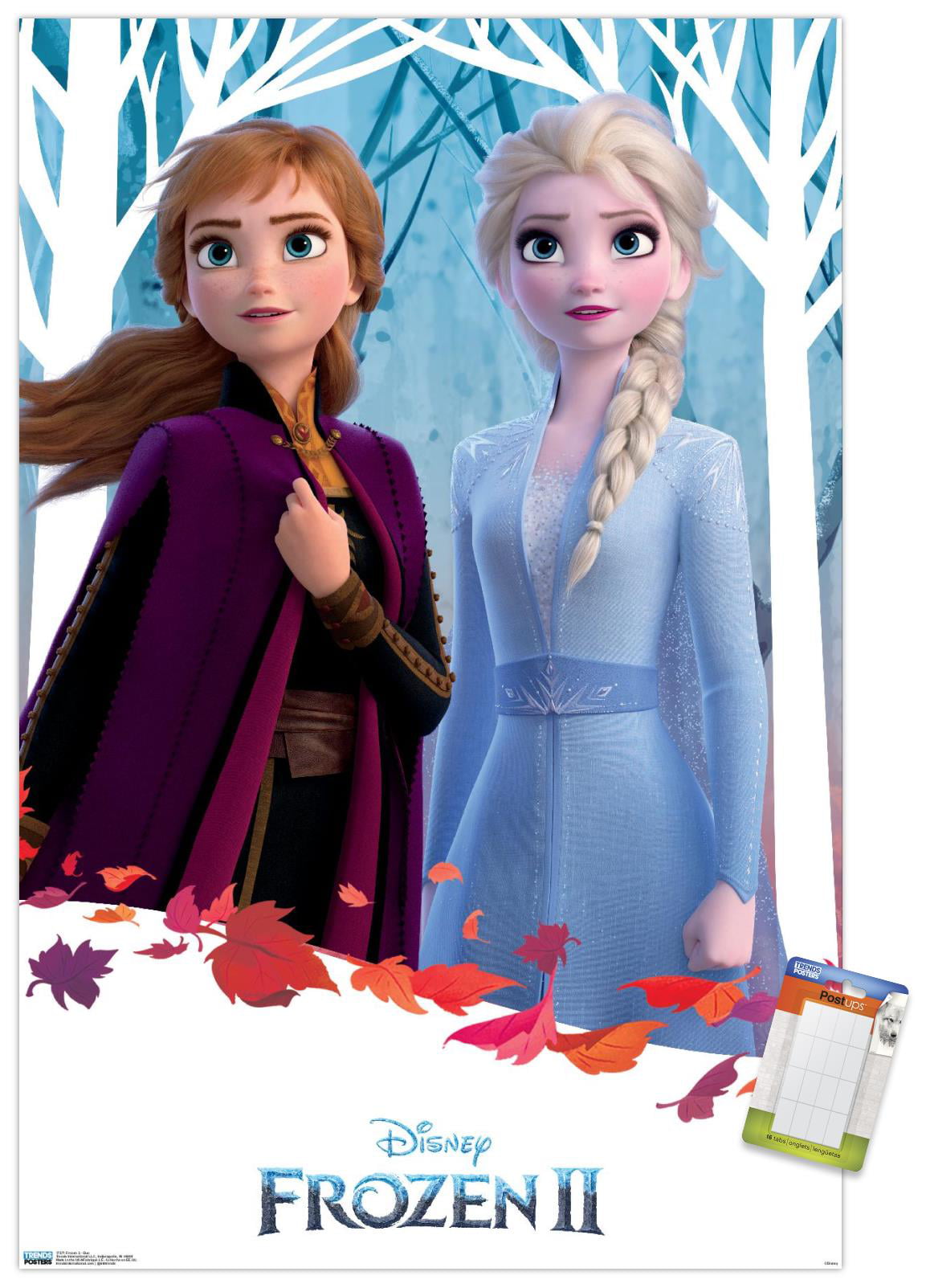 11" x 17" Movie  Collector's  Poster Print  DISNEY ELSA OLAF ANNA Frozen 2 