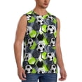 thumbnail image 2 of Disketp Football Sleeveless Tshirts For Men, Muscle Shirts For Men Dry Fit Tank Top-3x-Large, 2 of 8