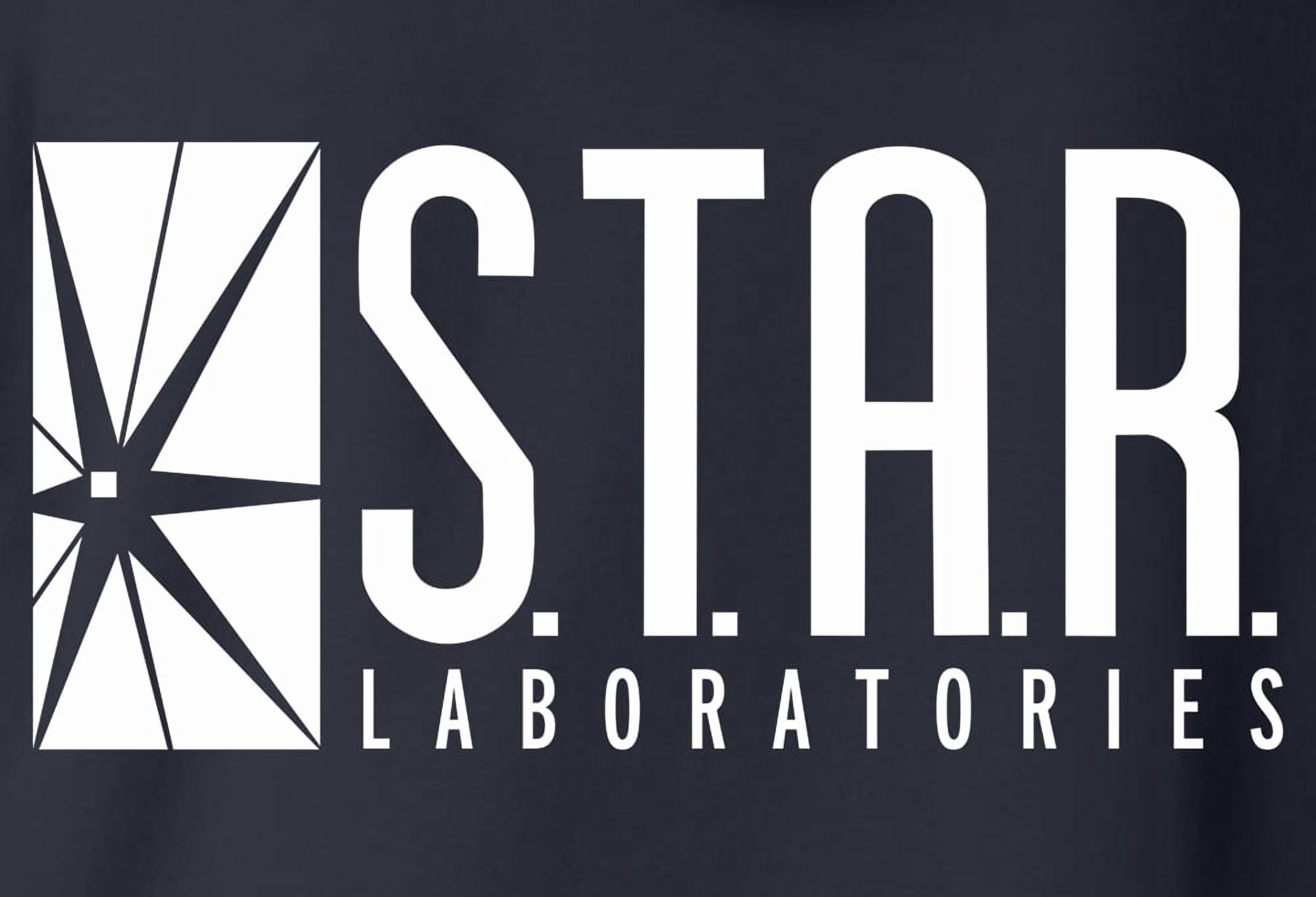 Star Labs Hoodie - Star Laboratories Hooded Sweatshirt Navy S
