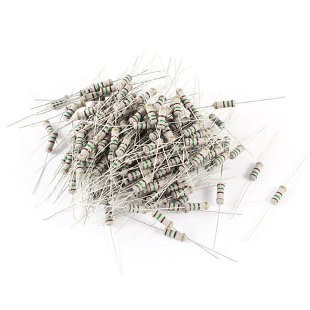 Non Inductive Resistor - Unique Bargains 200 Pieces 150 Ohm 1 Watt Non-inductive Metal Film Oxide Resistors