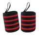 thumbnail image 3 of Vendas de muñeca para levantamiento de pesas, correas de gimnasio, vendas para mancuernas, correas de soporte, vendaje de muñeca rojo, 3 of 8
