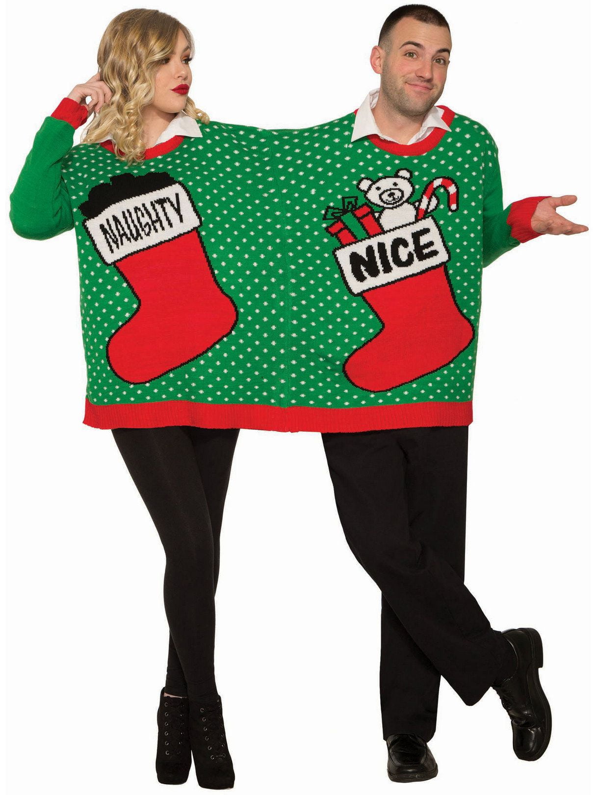 Christmas for Two Naughty/Nice Sweater