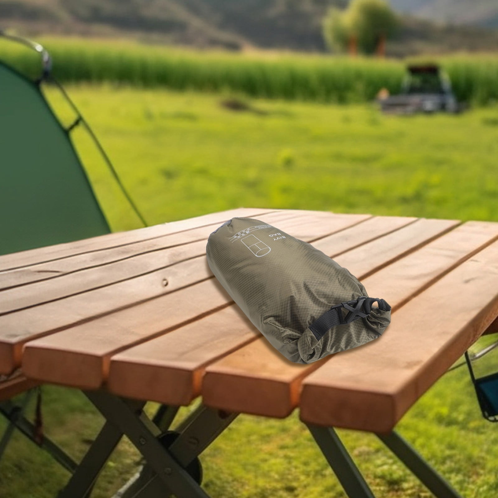 Lightweight Bivy Sack Ventilate Sleeping Bag Reusable for Camping