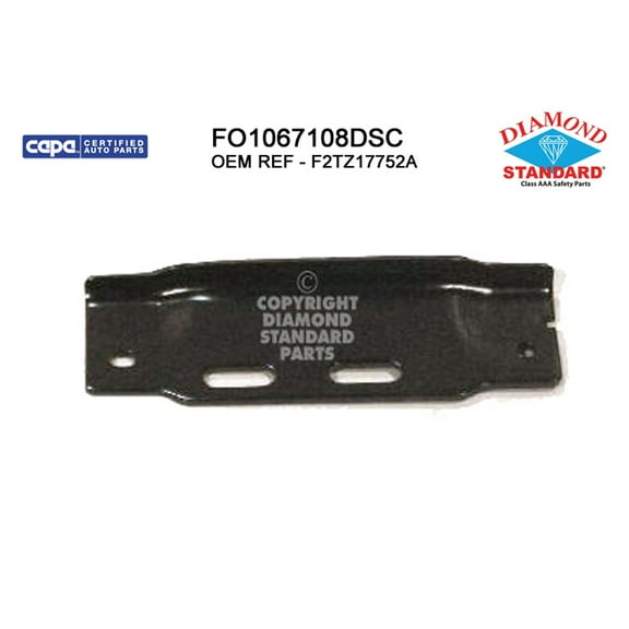 New Aftermarket  Premium Fit Front Passenger Side Inner Bumper Bracket F2TZ17752A CAPA fits 1992-1996 Ford Bronco
