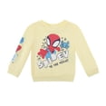 thumbnail image 5 of Disney Clothes Baby Boys 4-Piece Set – Spider-Man Outfit Set with Pullover, Tee, Shorts & Pants (Yellow/Blue) – 3T, 5 of 5