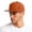Orange, variant on AWZXDE Men's Solid Color Flat Brim Baseball Cap Outdoor Sport Mesh Breathable Adjustable Snapback Blue