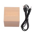 thumbnail image 3 of Mini size Voice Control Clocks Electronic Alarm Clock, Digital Clock, Home for Office ANGGREK Otros, 3 of 8