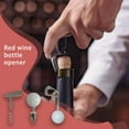 thumbnail image 3 of Juego de 3 uds de abridor de vino Yuarrent sacacorchos en forma de Golf Zinc, 3 of 6
