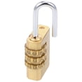 thumbnail image 2 of Unique Bargains 3-Digit Combination Padlock Brass Locks 3mm Shackle Diameter, 2 of 5