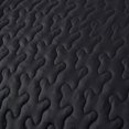 thumbnail image 7 of Jessy Home Solid Black Quilted Quilt Set King Size Floral Microfiber Bedspread Coverlet, 7 of 7