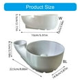 thumbnail image 5 of Fruit Cleaning Basket Cleaner Bowl with Strainer Quick Drain Lightweighted For Home Outdoor Use Plastic, 5 of 15