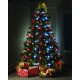 thumbnail image 1 of Cadena de luces LED, 64 luces LED enchufables con 3 modos para fiestas en interiores, bodas, hogar, patio, césped, suministros de jardín Adepaton FLD-3479, 1 of 6