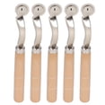 thumbnail image 3 of 5Pcs Tracing Wheel Stainless Steel Wooden Handle Stitching Wheels Tool for Punching Marking, 3 of 8