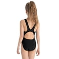 thumbnail image 4 of Traje de Baño para Niños Traje de Entrenamiento para Niñas en Negro O Azul Oscuro, Mezcla de Nylon Spandex de Moda Y Suave, 4 of 9
