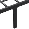 thumbnail image 6 of Topeakmart Metal Platform Bed with High Headboard and Footboard, Black, Twin, 6 of 10