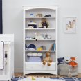 thumbnail image 2 of DaVinci Universal MDB 5 Adjustable Wood Shelf Bookcase in White, 2 of 3