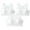 E202-White, variant on Three Pack Wire Free Sports Bras for Tweens Seamless Soft Cup Bralette Set Breathable Support for School and Sports Size 9-17 Years